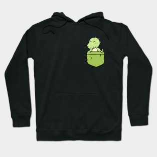 Cute Pocket Dinosaur T-rex in my Pocket Hoodie